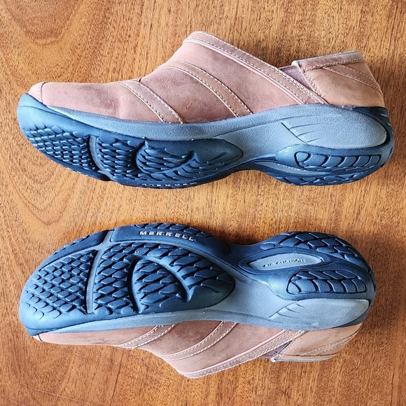 LIKE NEW! Merrell Encore Eclipse comfort shoes in light brown leather sz: 9 - Picture 8 of 14